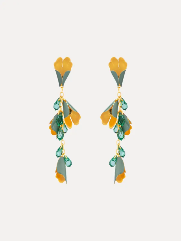 Bellflower Drop Earrings sold by Oscar de la Renta