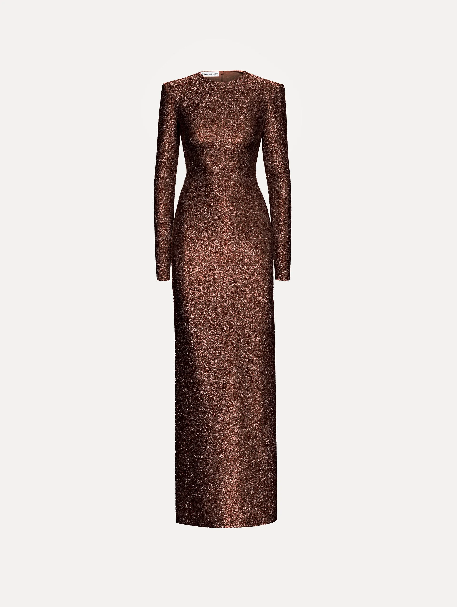 Lamé Column Gown sold by Oscar de la Renta