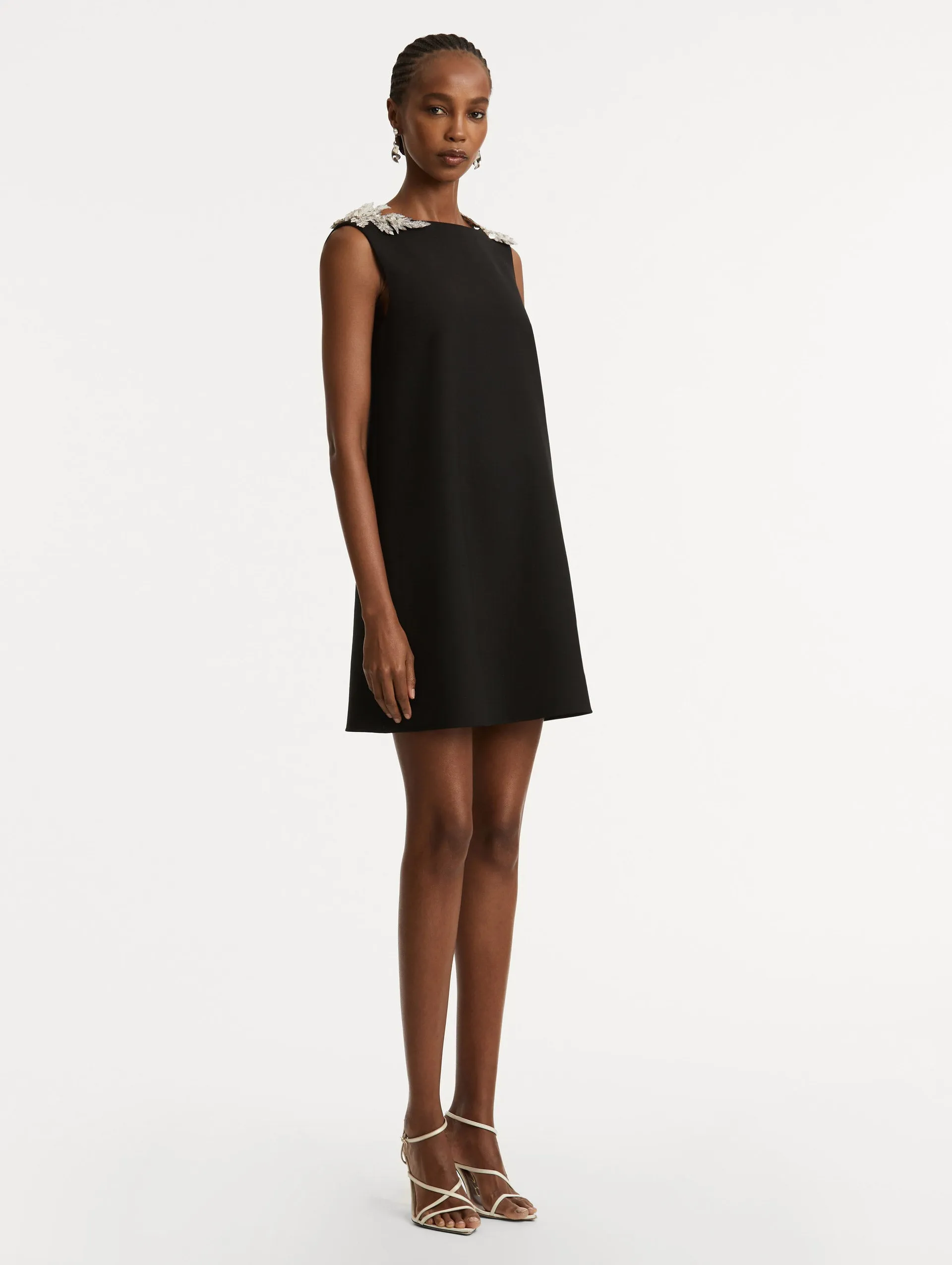 Fern Sequin Embroidered Open Back Dress sold by Oscar de la Renta product image thumbnail 4