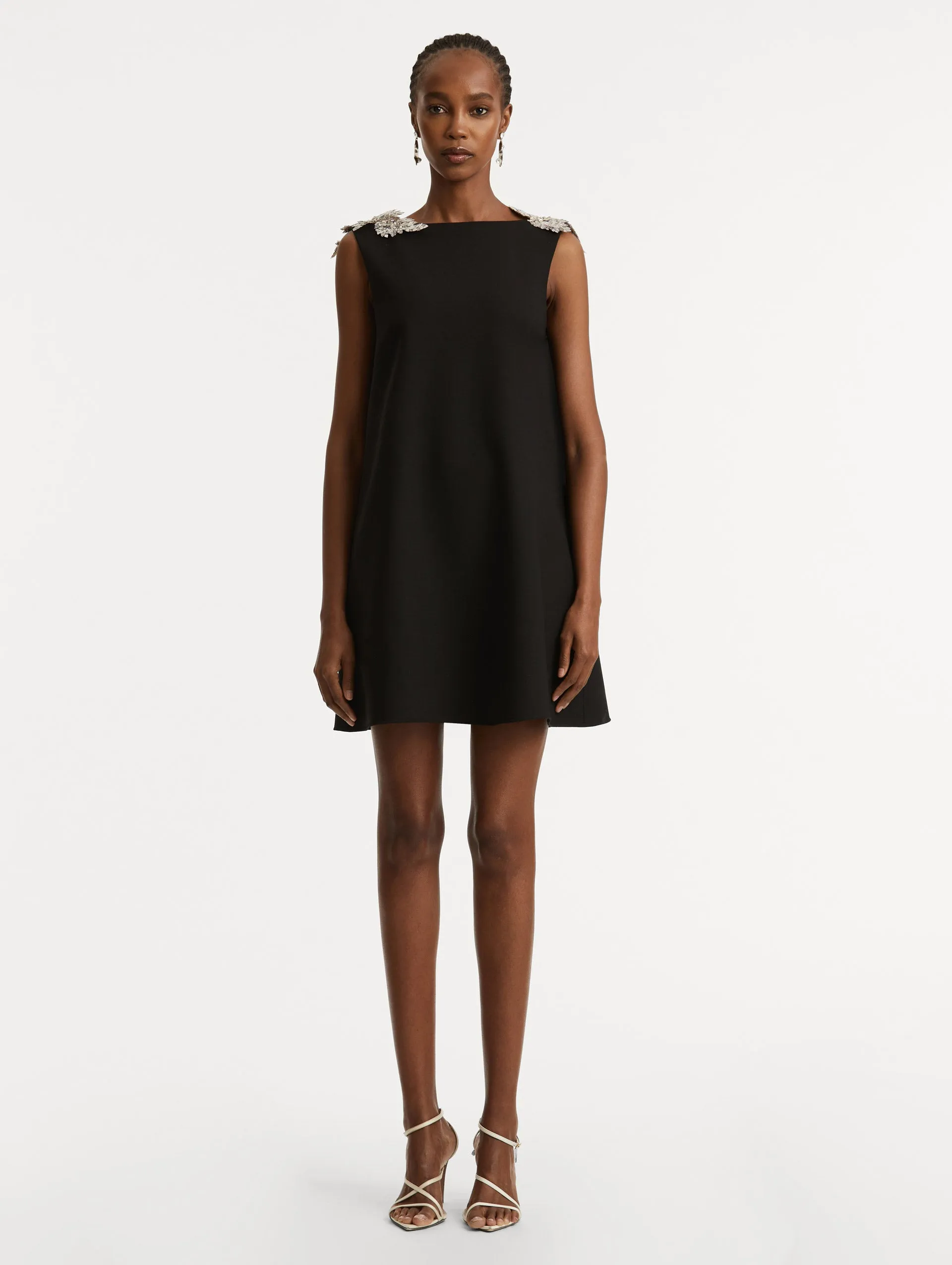 Fern Sequin Embroidered Open Back Dress sold by Oscar de la Renta product image thumbnail 2