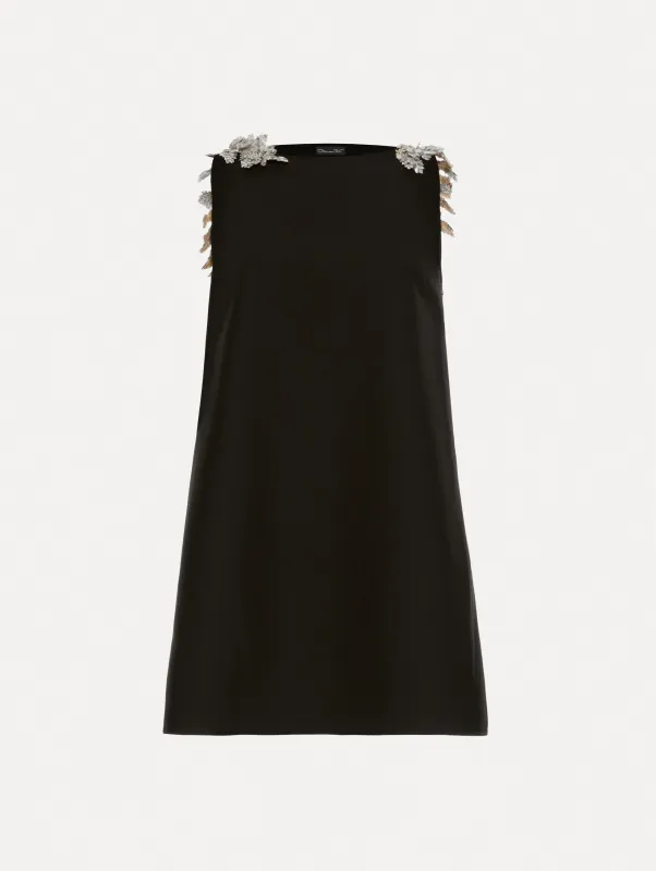 Fern Sequin Embroidered Open Back Dress sold by Oscar de la Renta