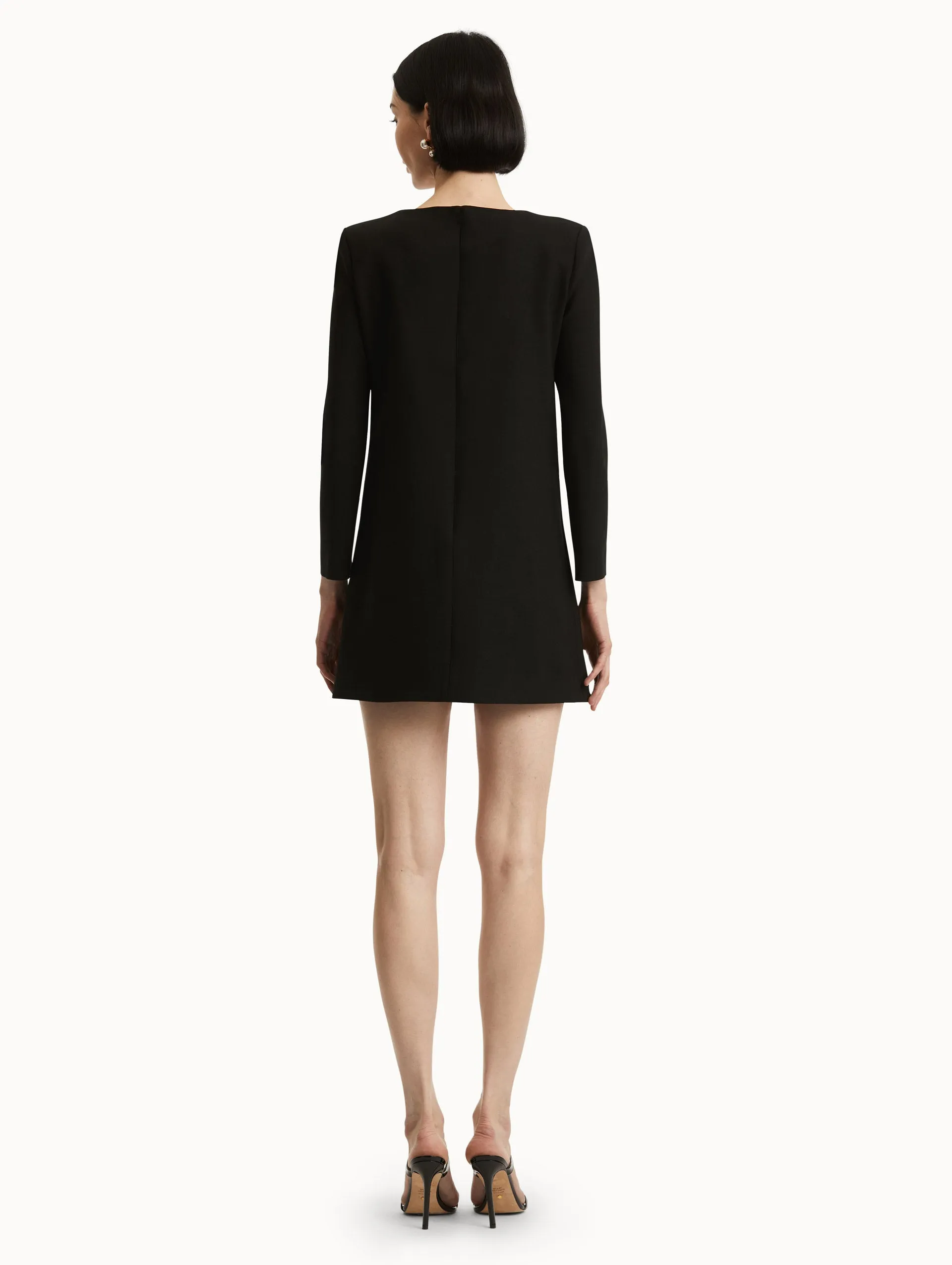 Floral Lace-Up Shift Dress sold by Oscar de la Renta product image thumbnail 3