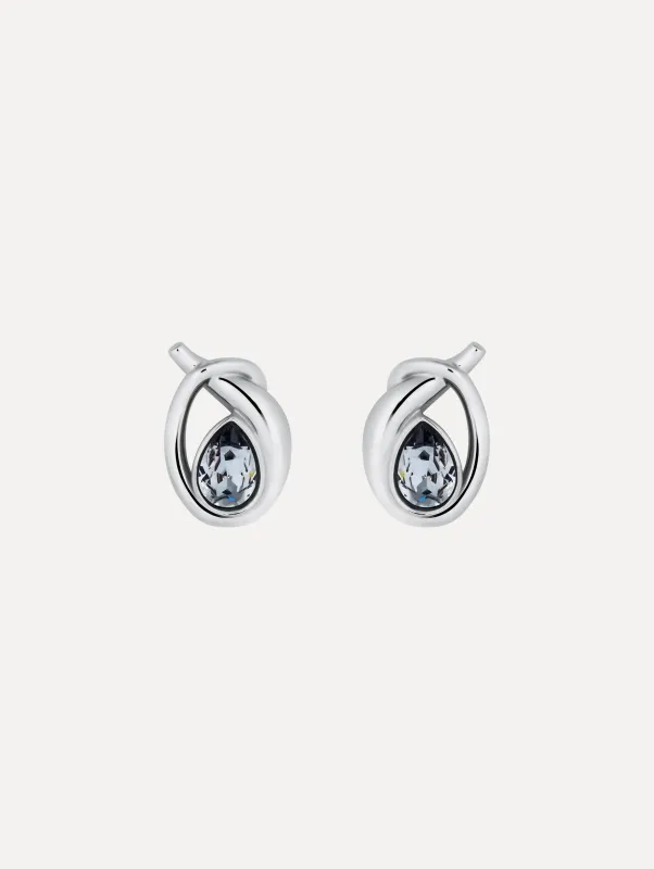 Looped Teardrop Earrings made by Oscar de la Renta