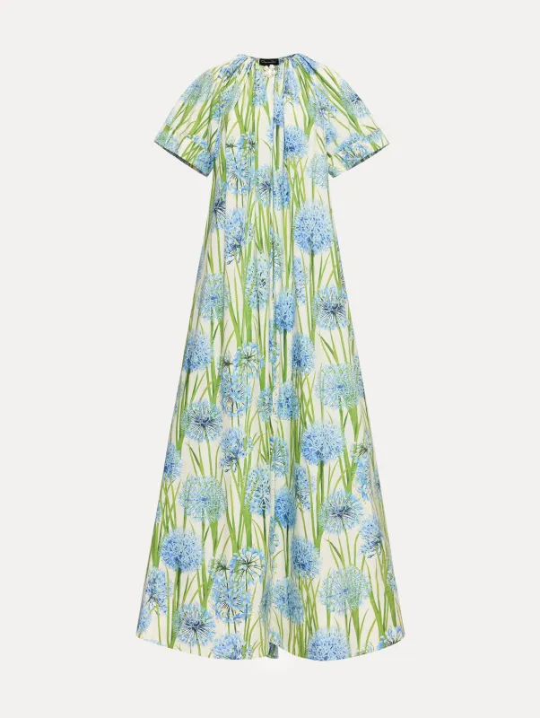 Allium Cotton Poplin Caftan sold by Oscar de la Renta