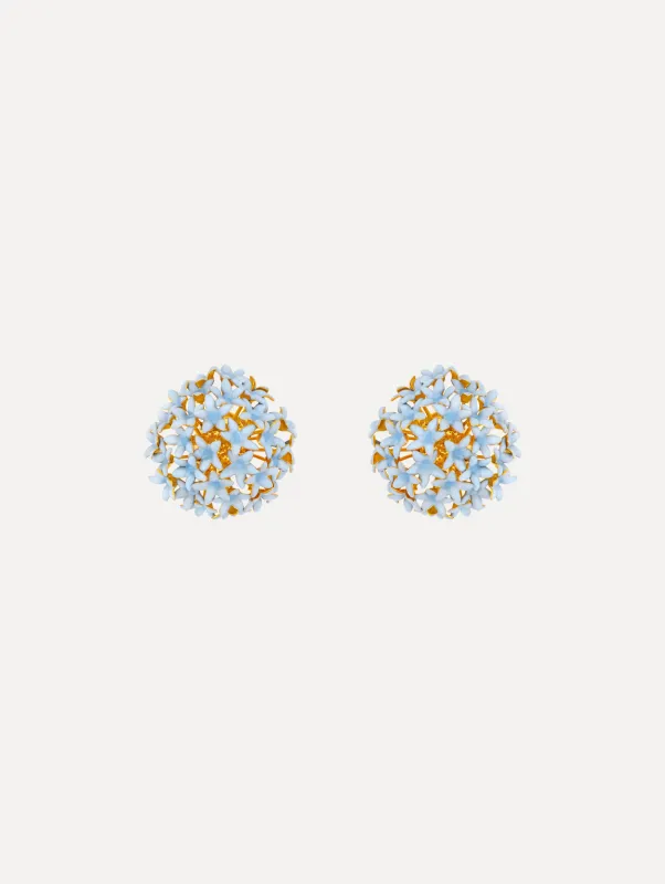 Small Allium Pompom Clip-On Earrings sold by Oscar de la Renta