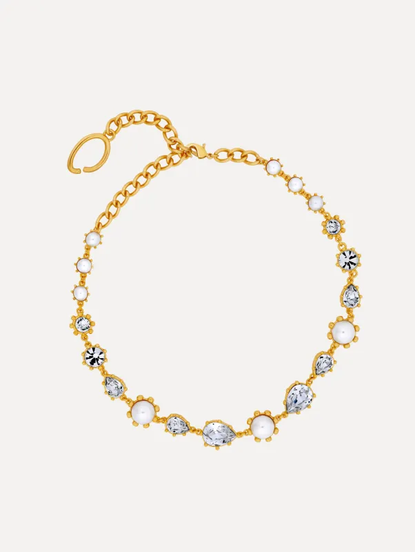 Faceted Crystal Necklace sold by Oscar de la Renta