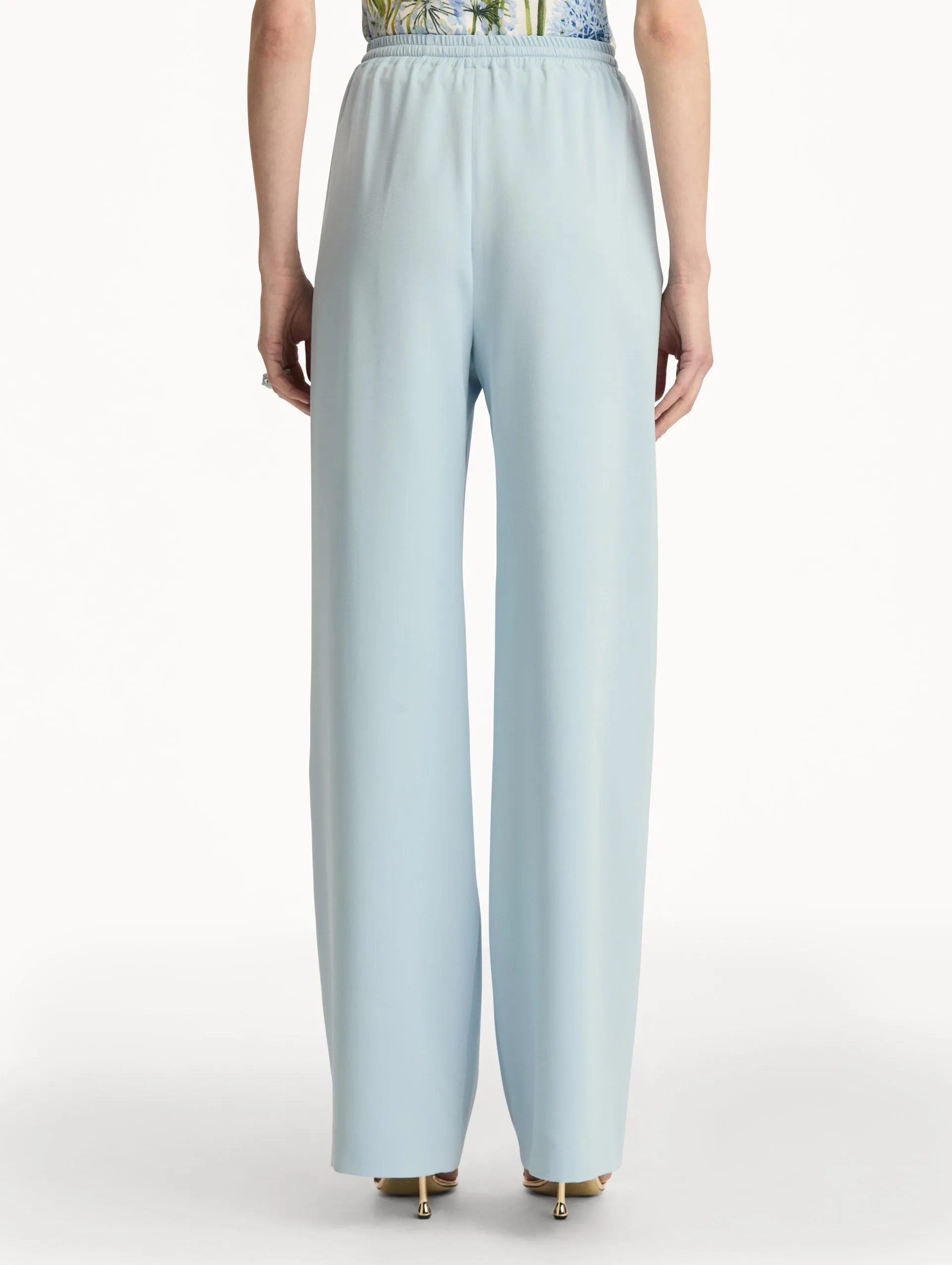 Silk Georgette Drawstring Pant sold by Oscar de la Renta product image thumbnail 3
