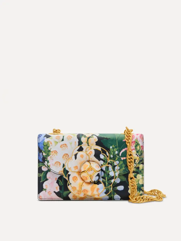 Foxglove Printed TRO Bag sold by Oscar de la Renta
