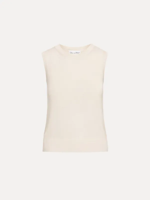 Virgin Wool Tank sold by Oscar de la Renta