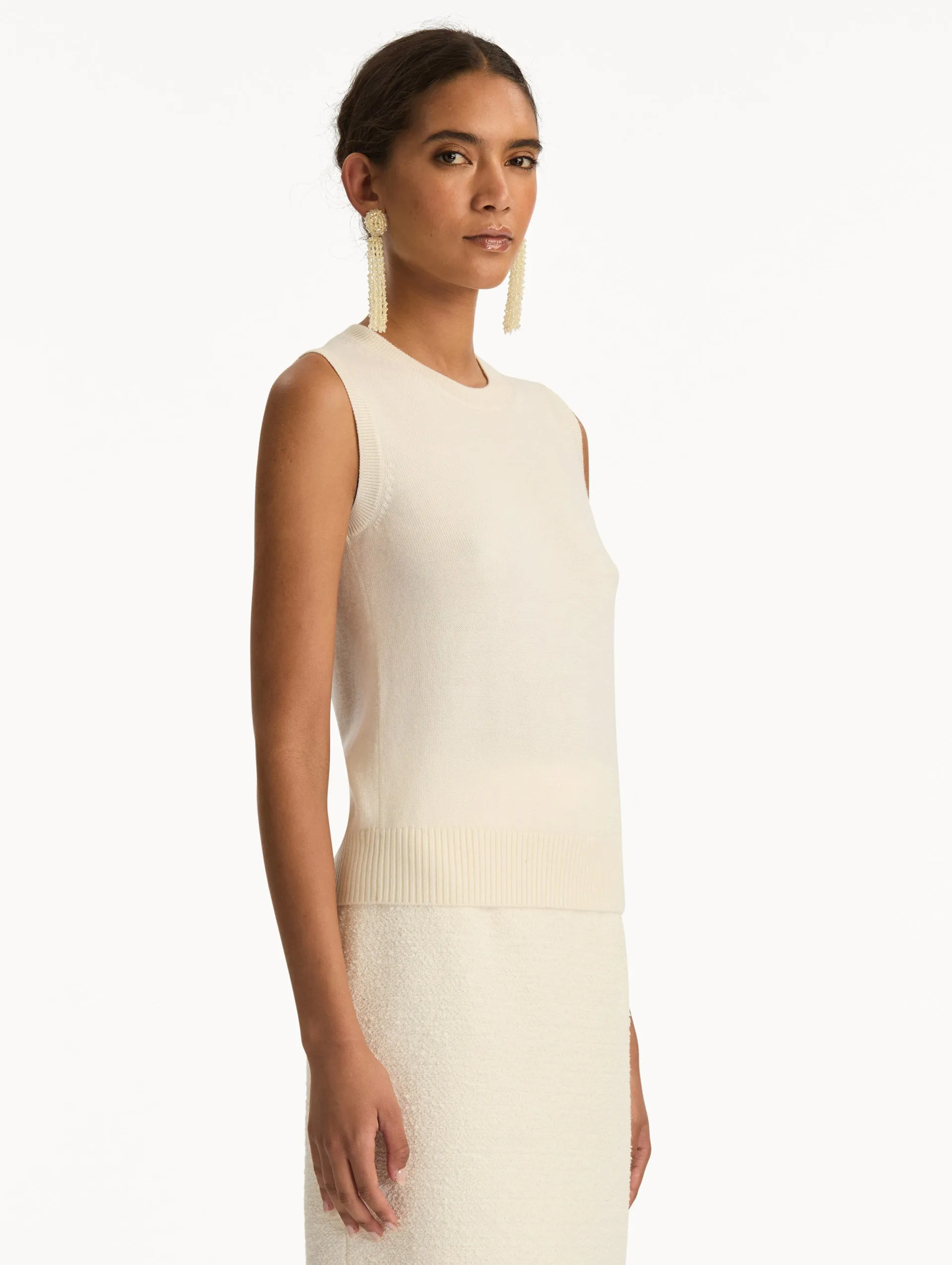 Virgin Wool Tank sold by Oscar de la Renta product image thumbnail 5