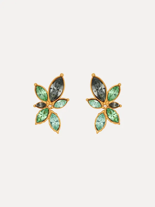 Navette Clip-On Earrings sold by Oscar de la Renta