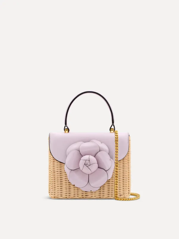 Wicker Mini TRO Bag sold by Oscar de la Renta