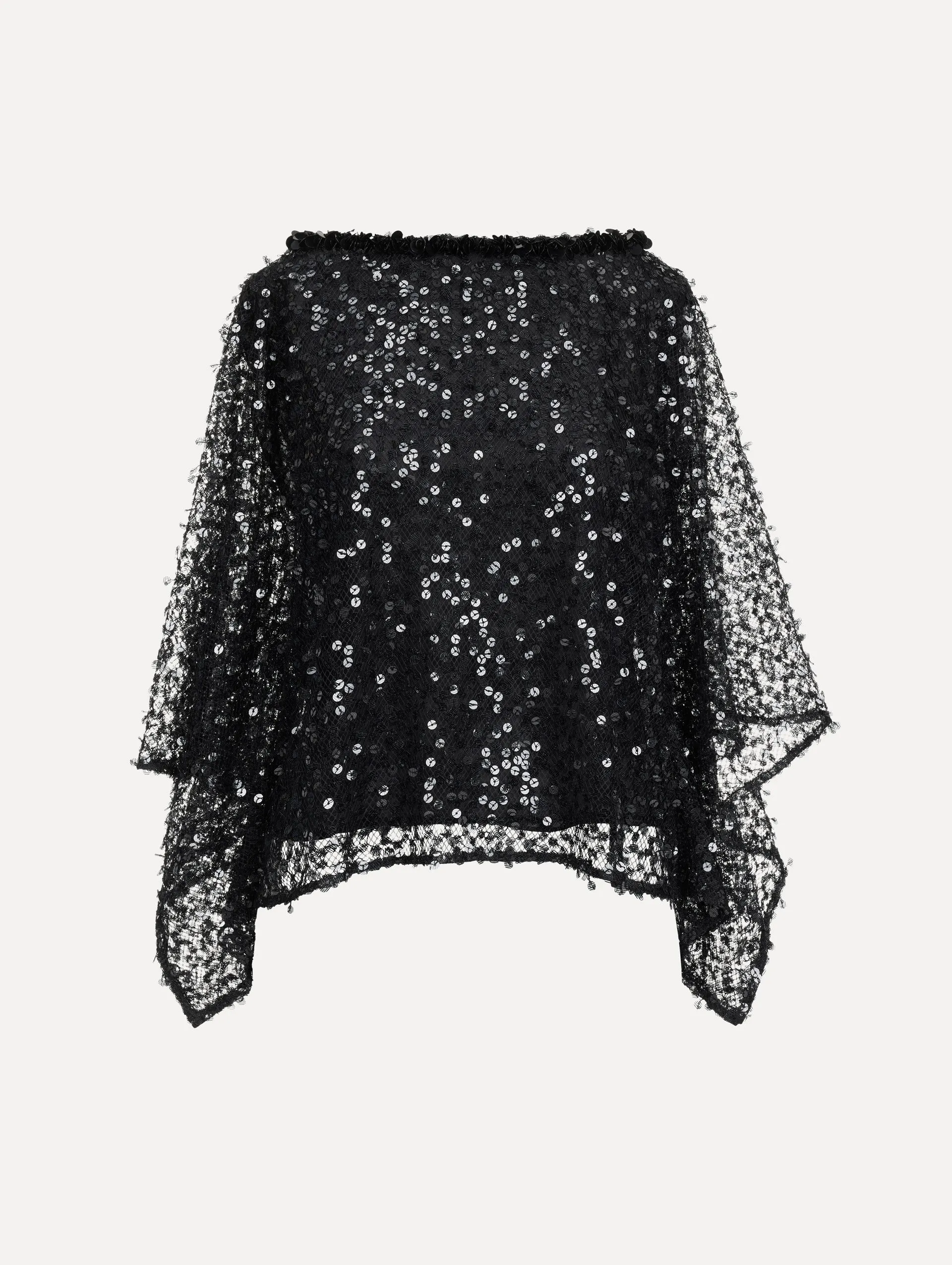 Floating Sequin Blouse sold by Oscar de la Renta