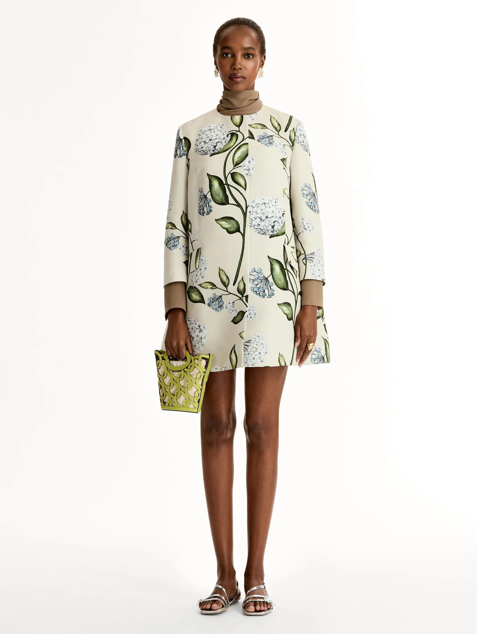 Oscar Chain-Link Leather Mini Tote sold by Oscar de la Renta product image thumbnail 4