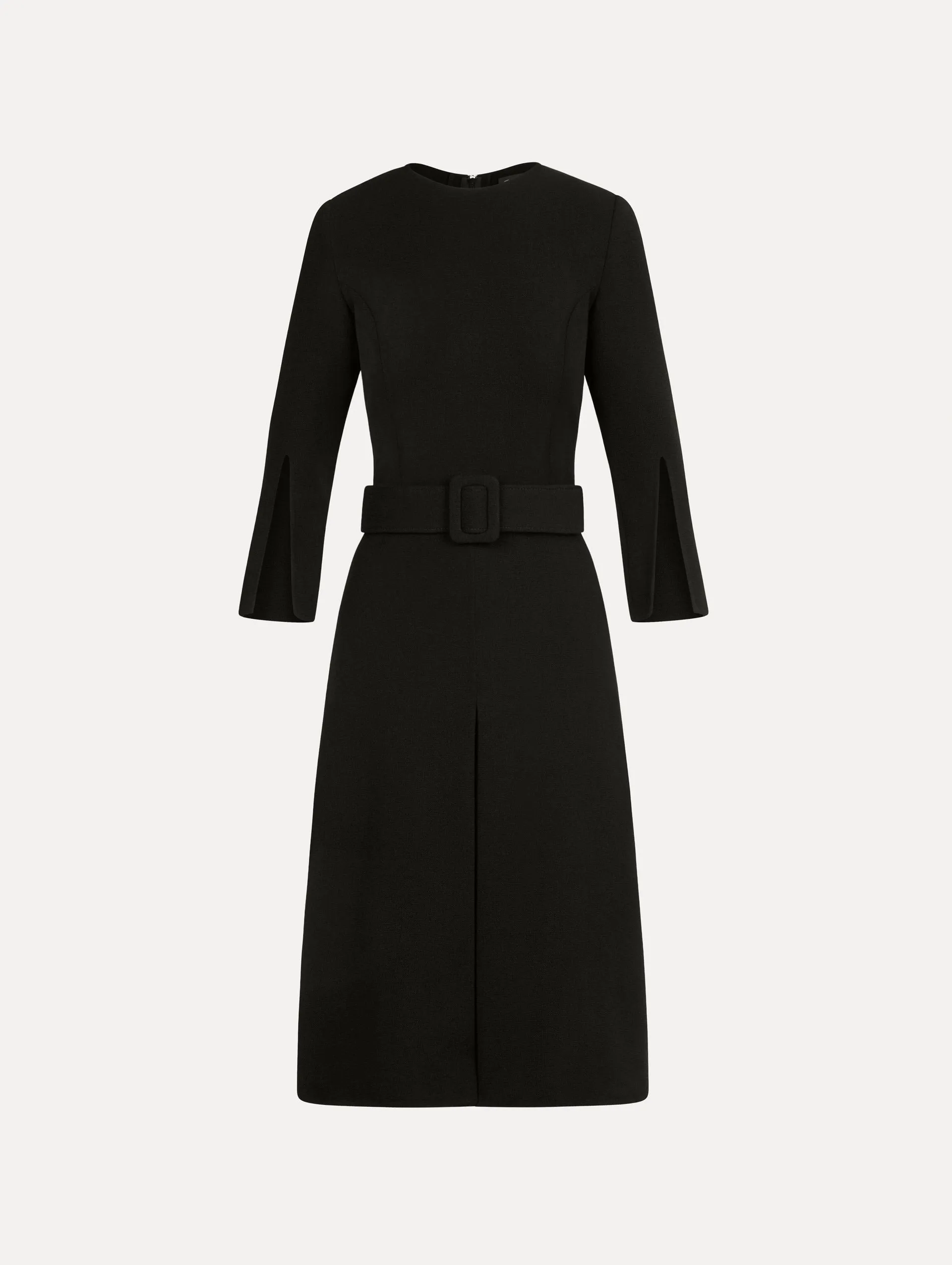 Split-Sleeve Wool-Blend Dress sold by Oscar de la Renta
