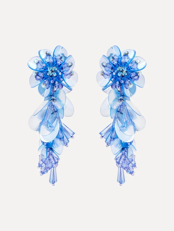 Bouquet Drop Clip-On Earrings sold by Oscar de la Renta