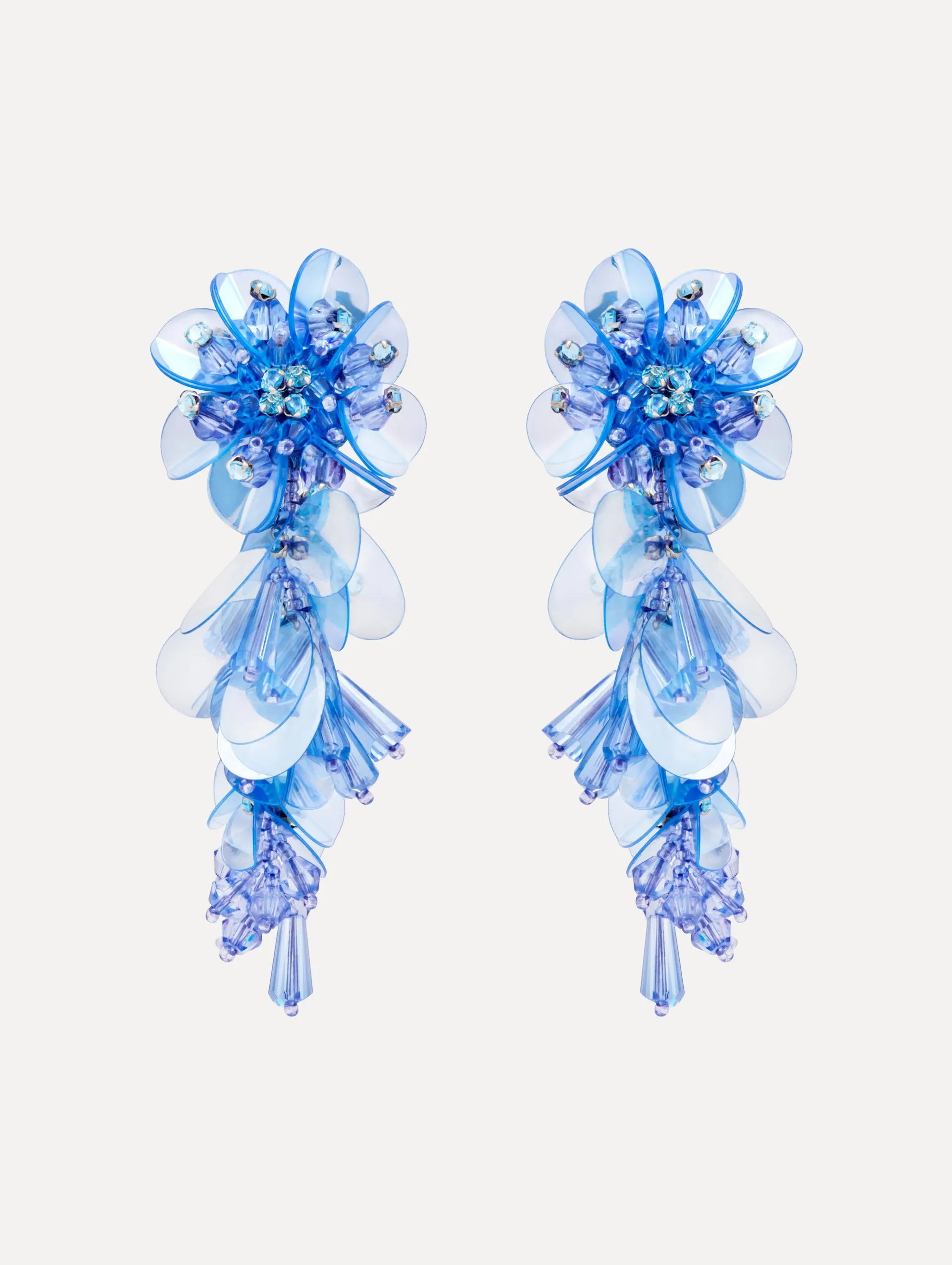 Bouquet Drop Clip-On Earrings sold by Oscar de la Renta