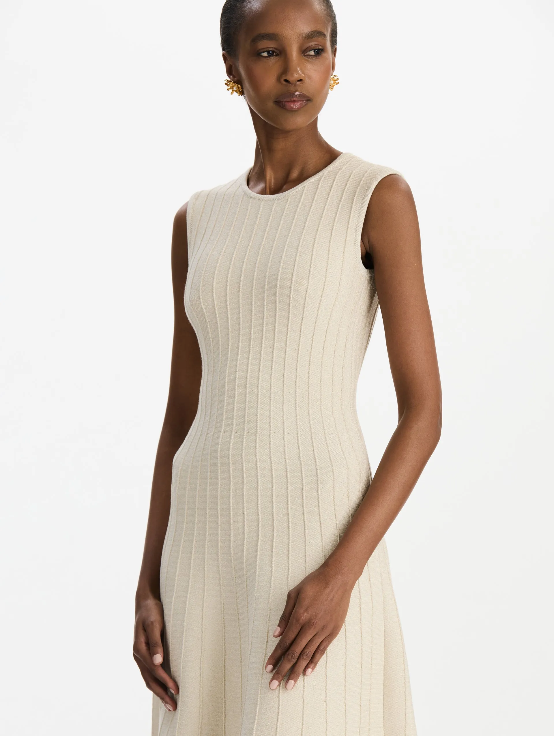 Ottoman Knit Dress sold by Oscar de la Renta product image thumbnail 4
