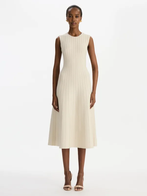 Ottoman Knit Dress sold by Oscar de la Renta