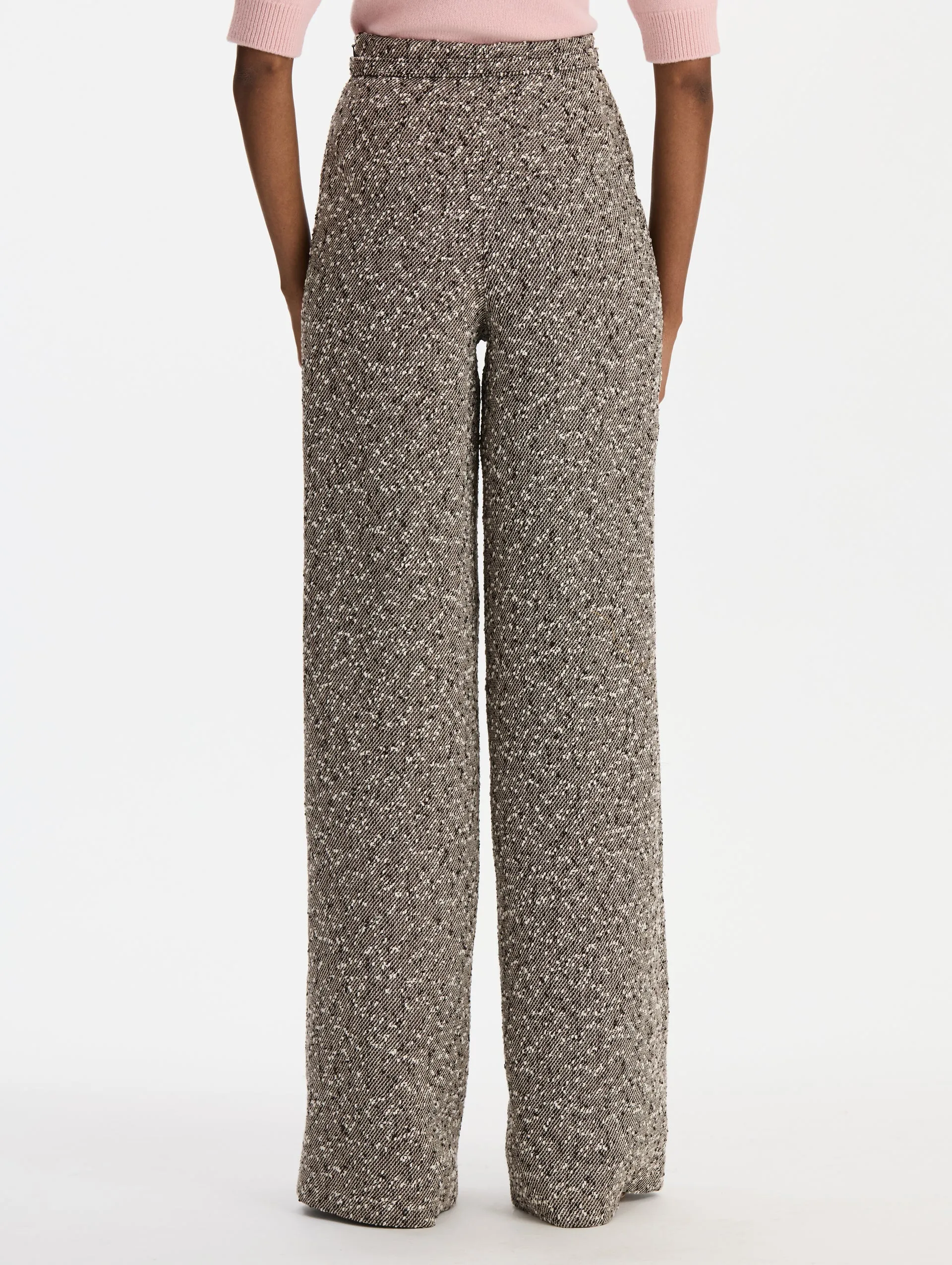 Slub Wool Tweed Pant sold by Oscar de la Renta product image thumbnail 2