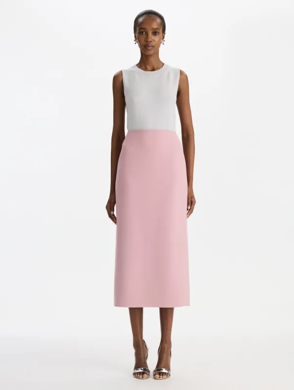 Wool Pencil Skirt made by Oscar de la Renta