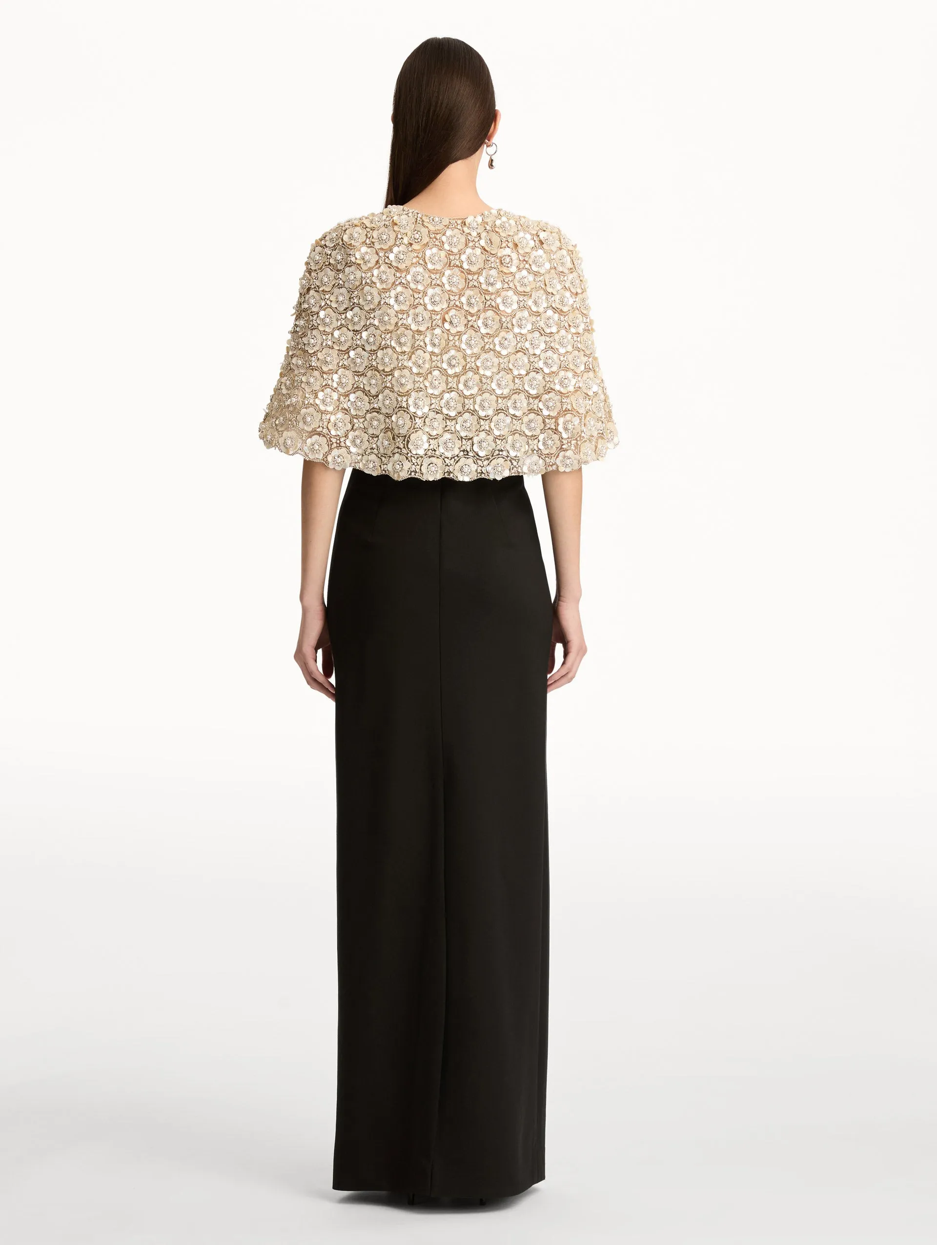 Embroidered Capelet sold by Oscar de la Renta product image thumbnail 4