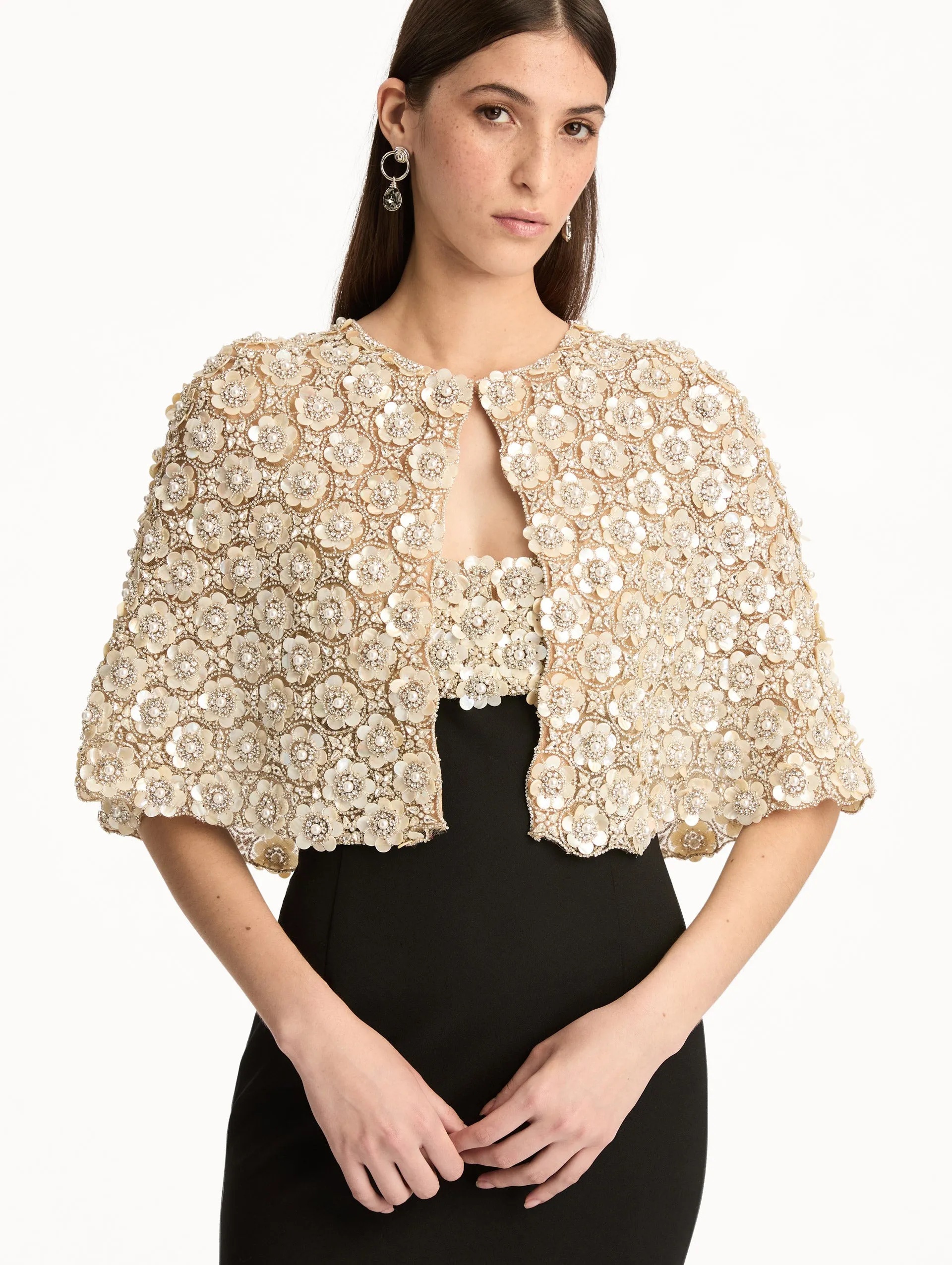 Embroidered Capelet sold by Oscar de la Renta product image thumbnail 2