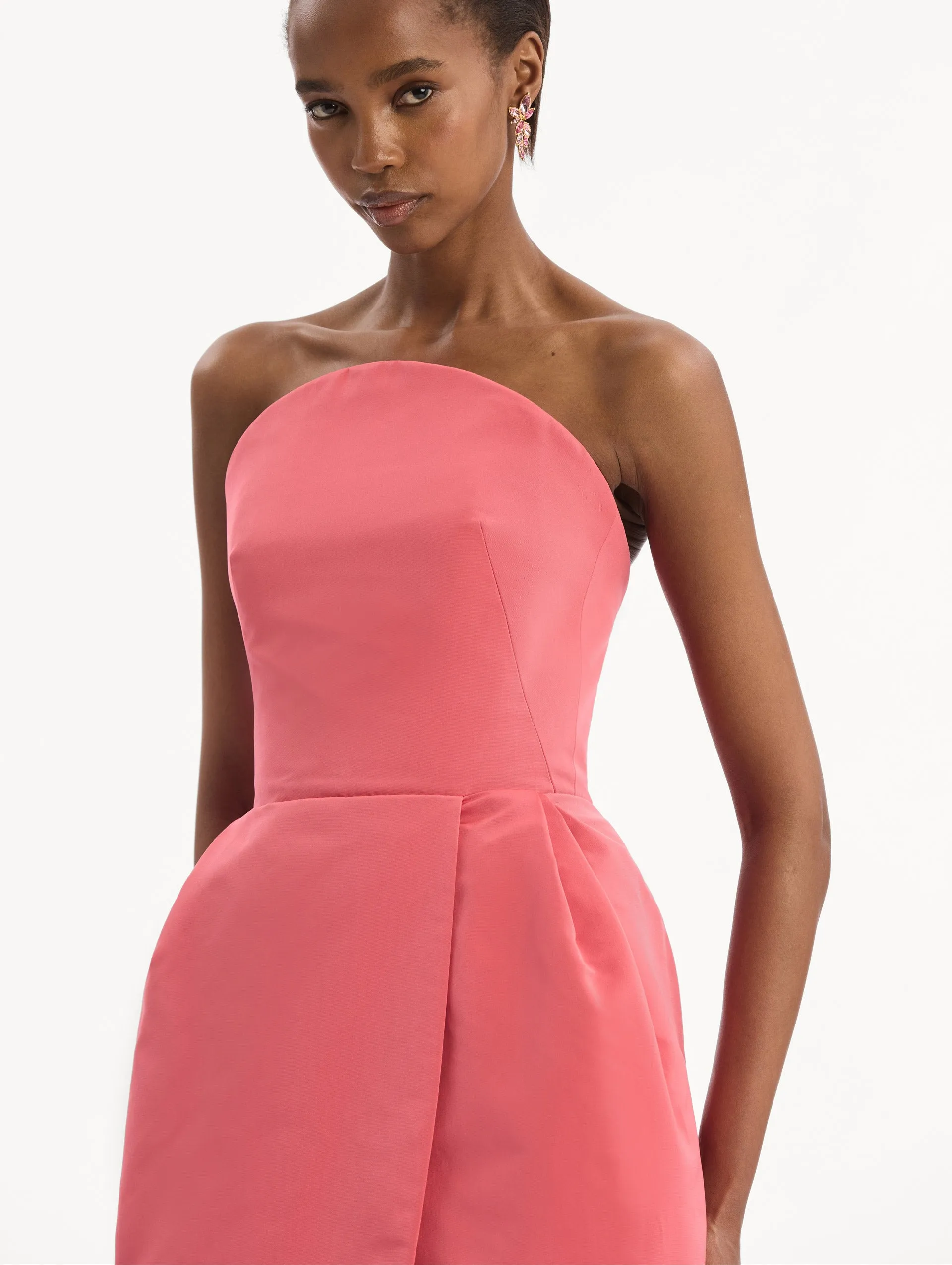 Strapless Faille Gown sold by Oscar de la Renta product image thumbnail 5
