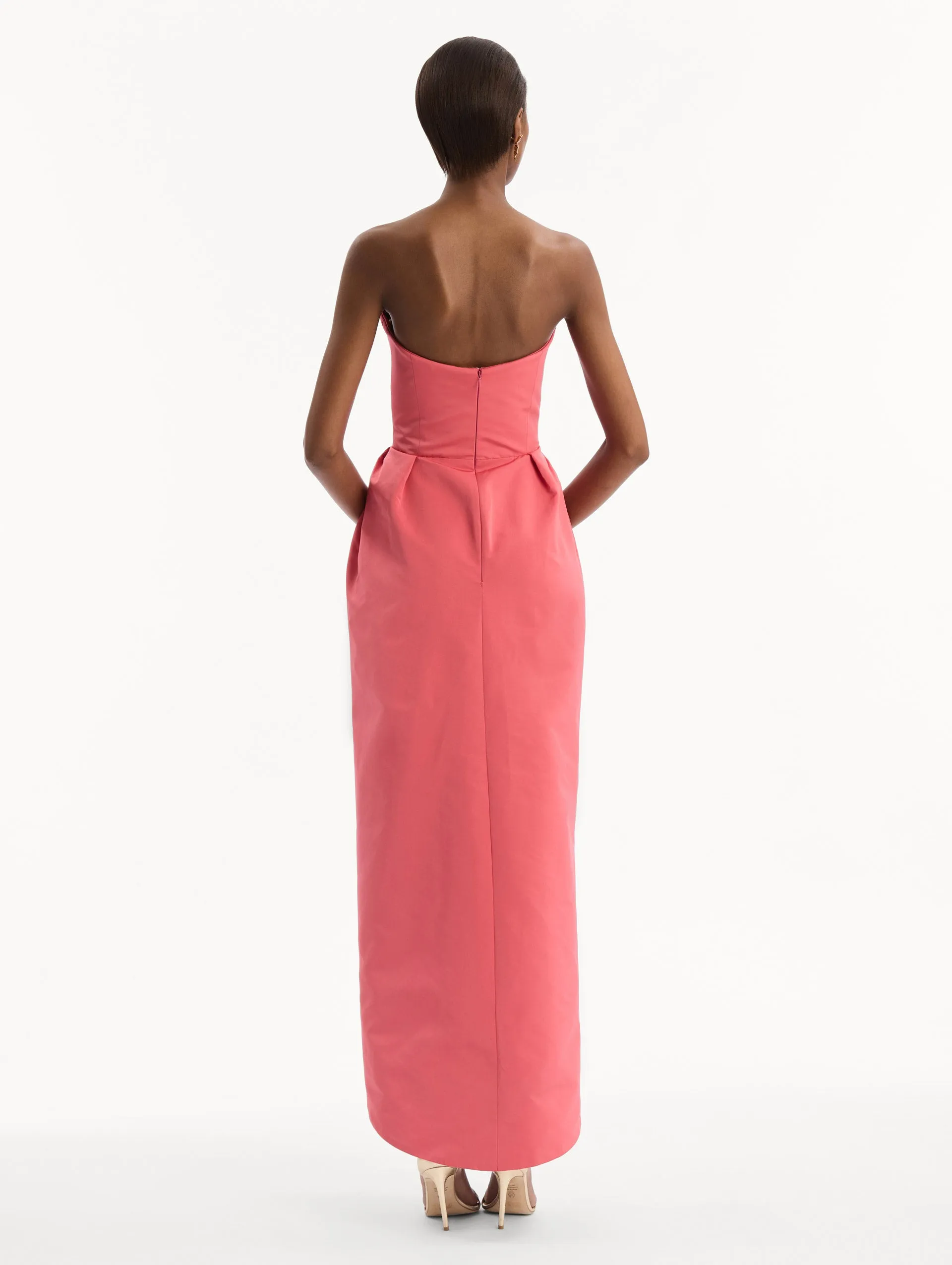 Strapless Faille Gown sold by Oscar de la Renta product image thumbnail 3