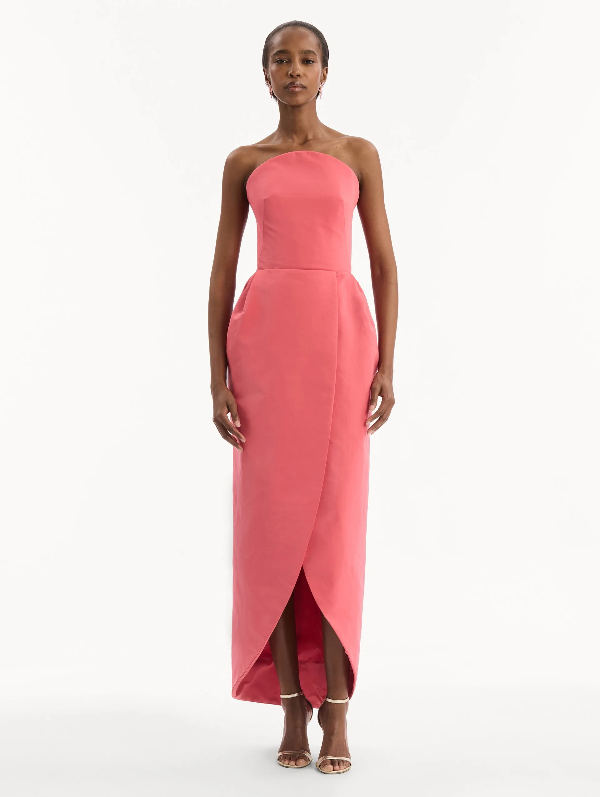Strapless Faille Gown sold by Oscar de la Renta product image thumbnail 2