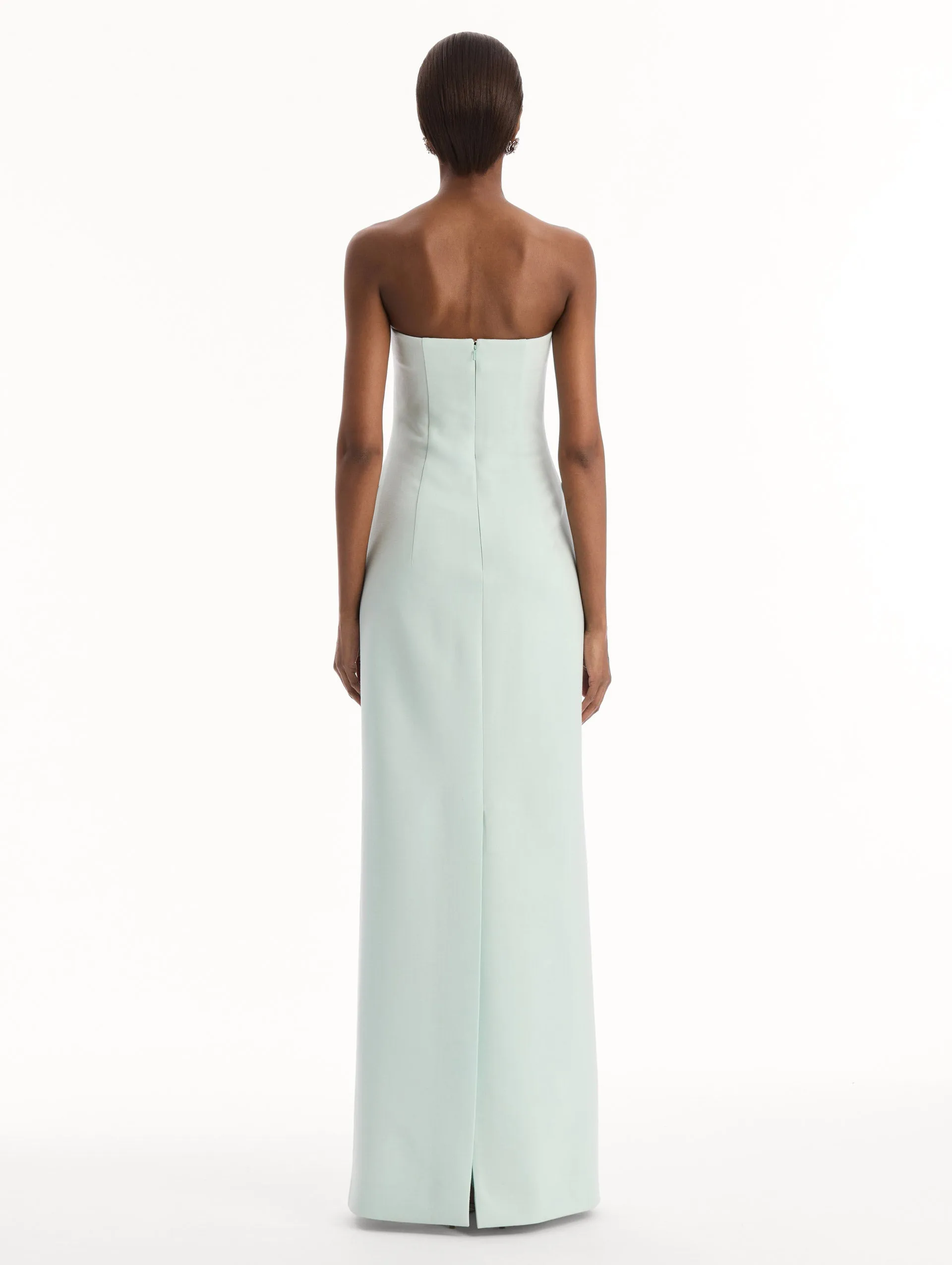 Crystal Floral Embroidered Gown sold by Oscar de la Renta product image thumbnail 5