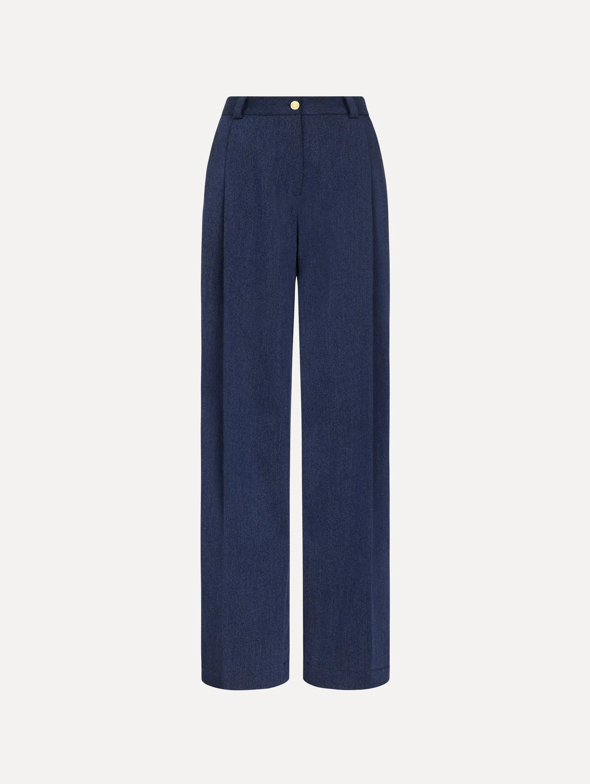 Wool Wide-Leg Pant sold by Oscar de la Renta