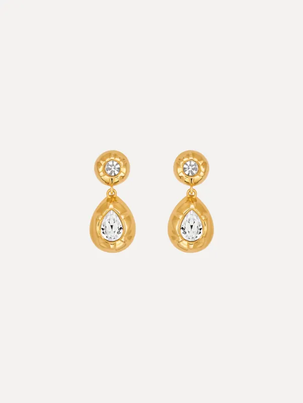 Scramble Drop Earrings made by Oscar de la Renta