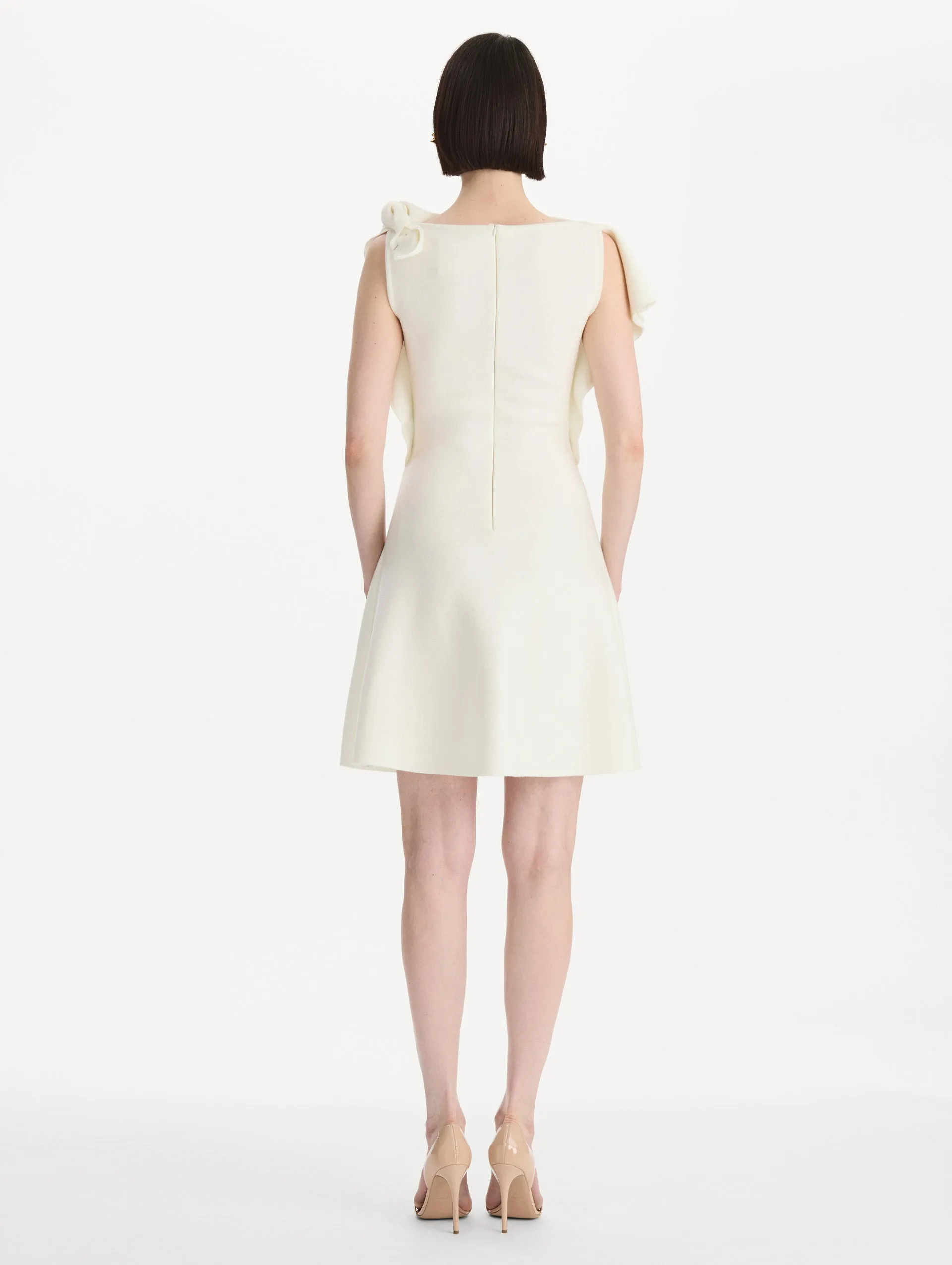 Drape-Detailed Knit Dress sold by Oscar de la Renta product image thumbnail 3