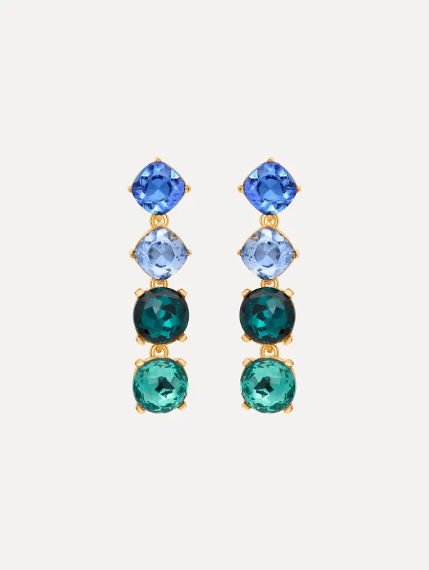 Gallery Drop Earrings made by Oscar de la Renta