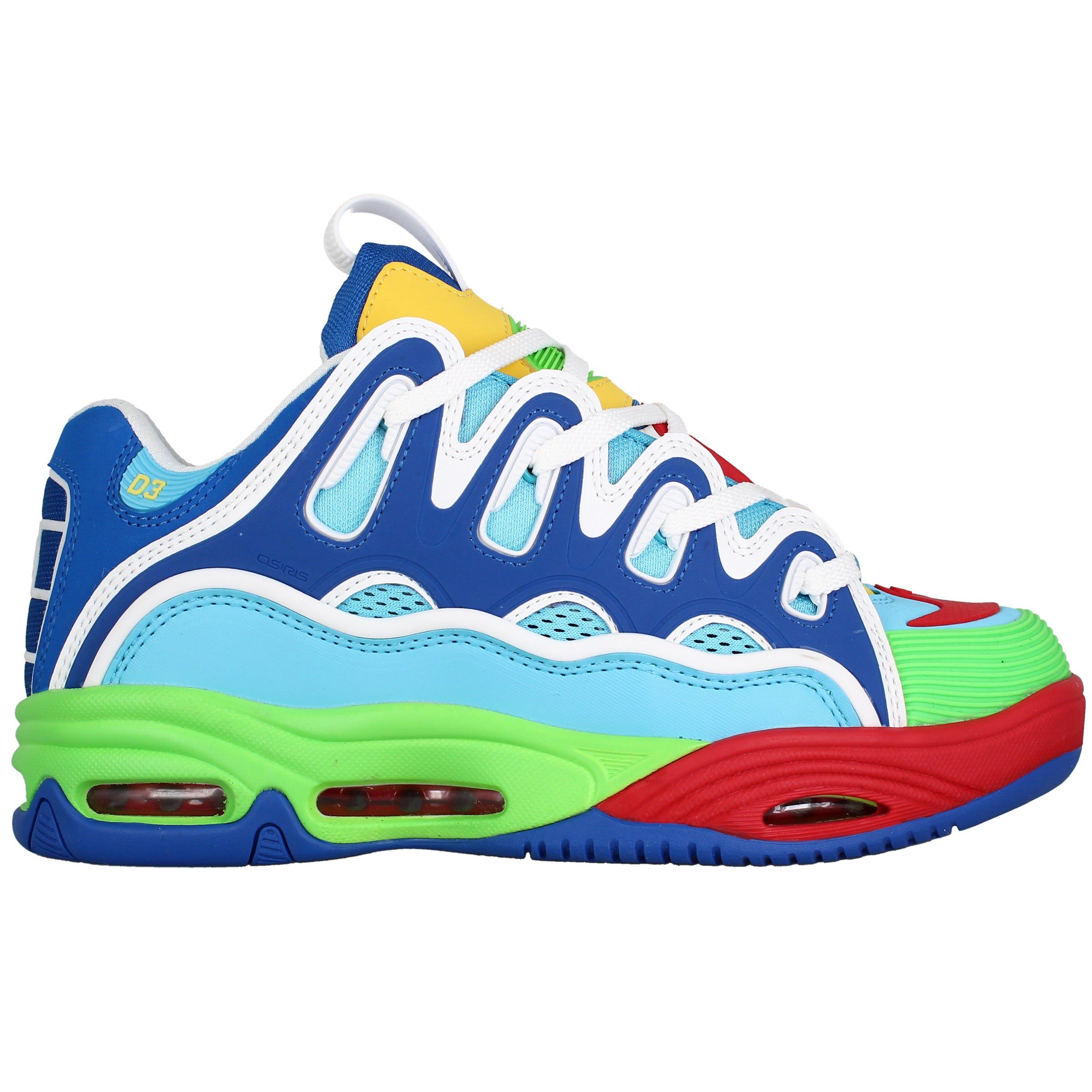 D3 2001 Blue/Lime/Multi sold by Osiris