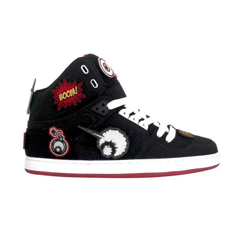 NYC 83 Clk Black/Red/Velcro made by Osiris