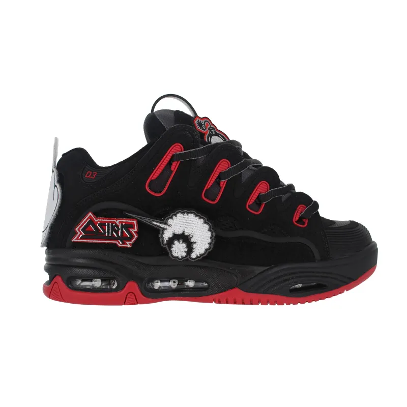 D3 2001 Black/Red/Velcro made by Osiris