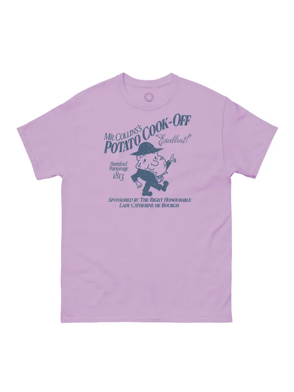 Pride and Prejudice - Mr. Collins's Potato Cook-Off unisex t-shirt made by Out of Print