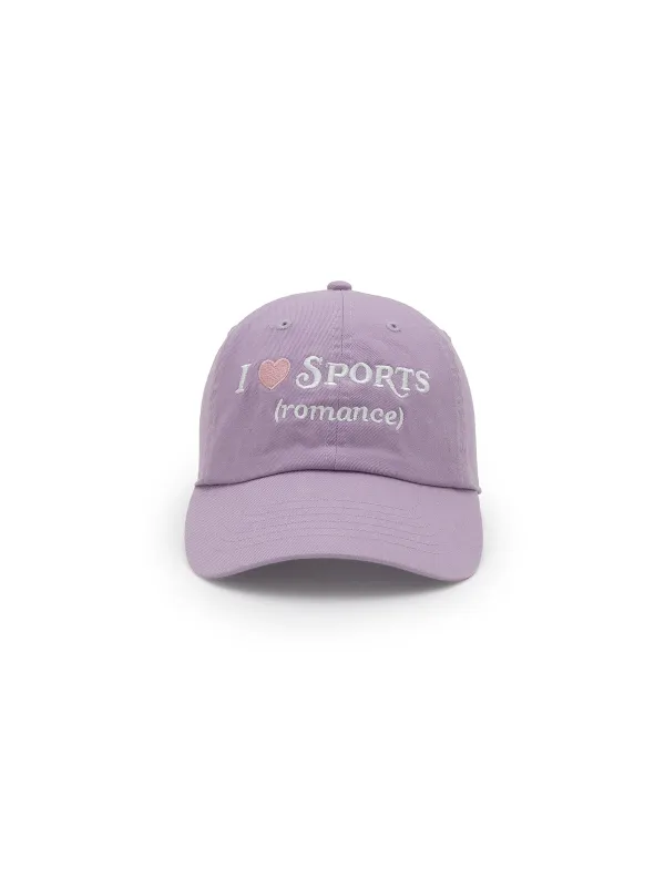 I Love Sports (Romance) cap made by Out of Print