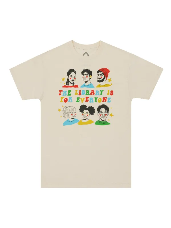 Mychal Threets: The Library is for Everyone Unisex T-Shirt sold by Out of Print