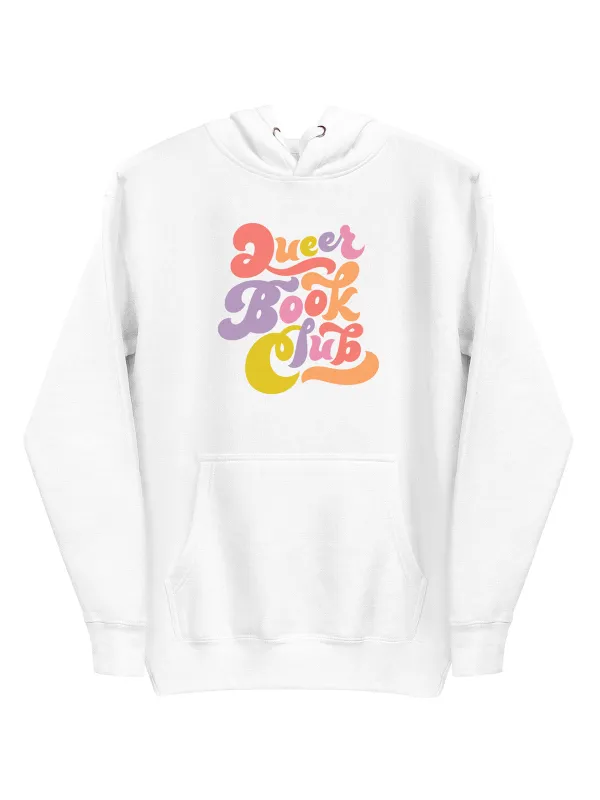 Queer Book Club Unisex Hoodie (Print Shop) sold by Out of Print