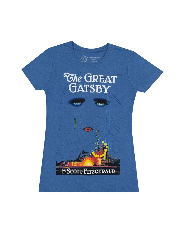The Great Gatsby women's crew t-shirt made by Out of Print