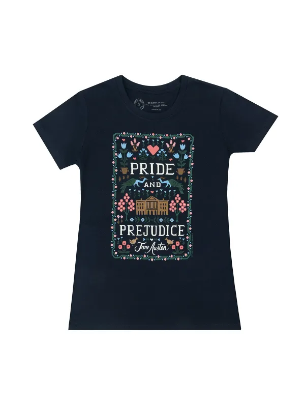 Pride and Prejudice (Puffin in Bloom) Women's Crew T-Shirt made by Out of Print