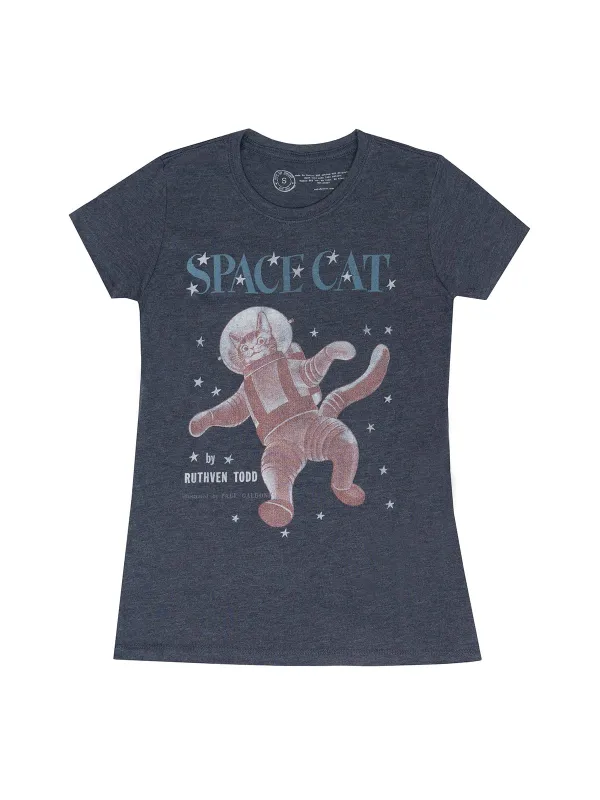 Space Cat Women's Crew T-Shirt sold by Out of Print
