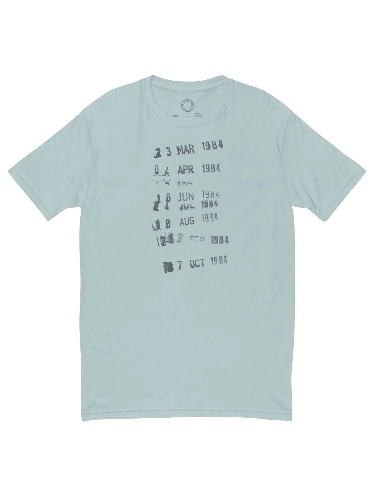 Library Stamp Unisex T-Shirt (Print Shop) sold by Out of Print product image thumbnail 2