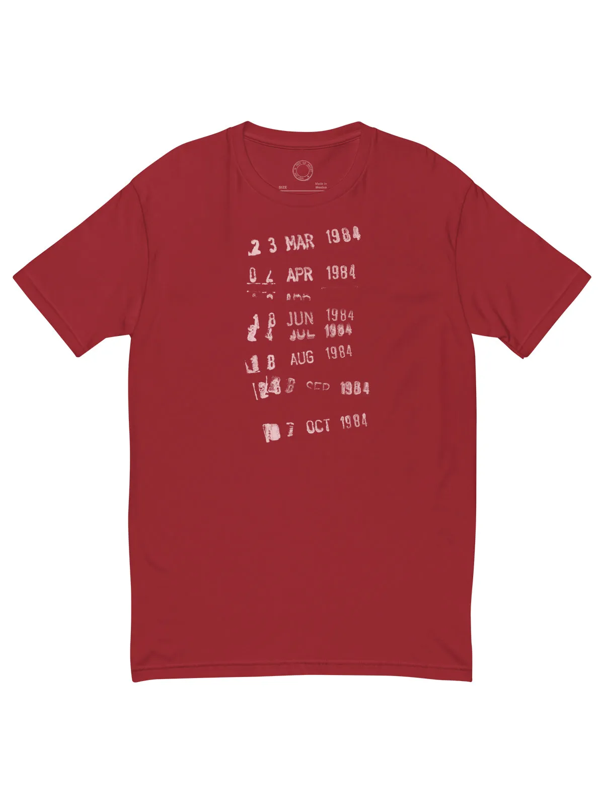 Library Stamp Unisex T-Shirt (Print Shop) sold by Out of Print product image thumbnail 5