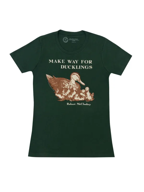 Make Way for Ducklings Women's Crew T-Shirt sold by Out of Print