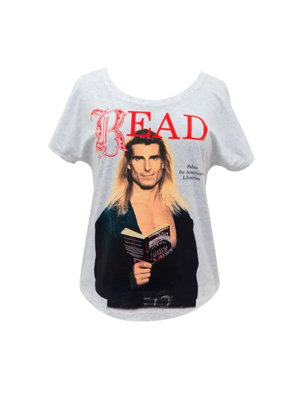 Fabio READ Women’s Relaxed Fit T-Shirt sold by Out of Print