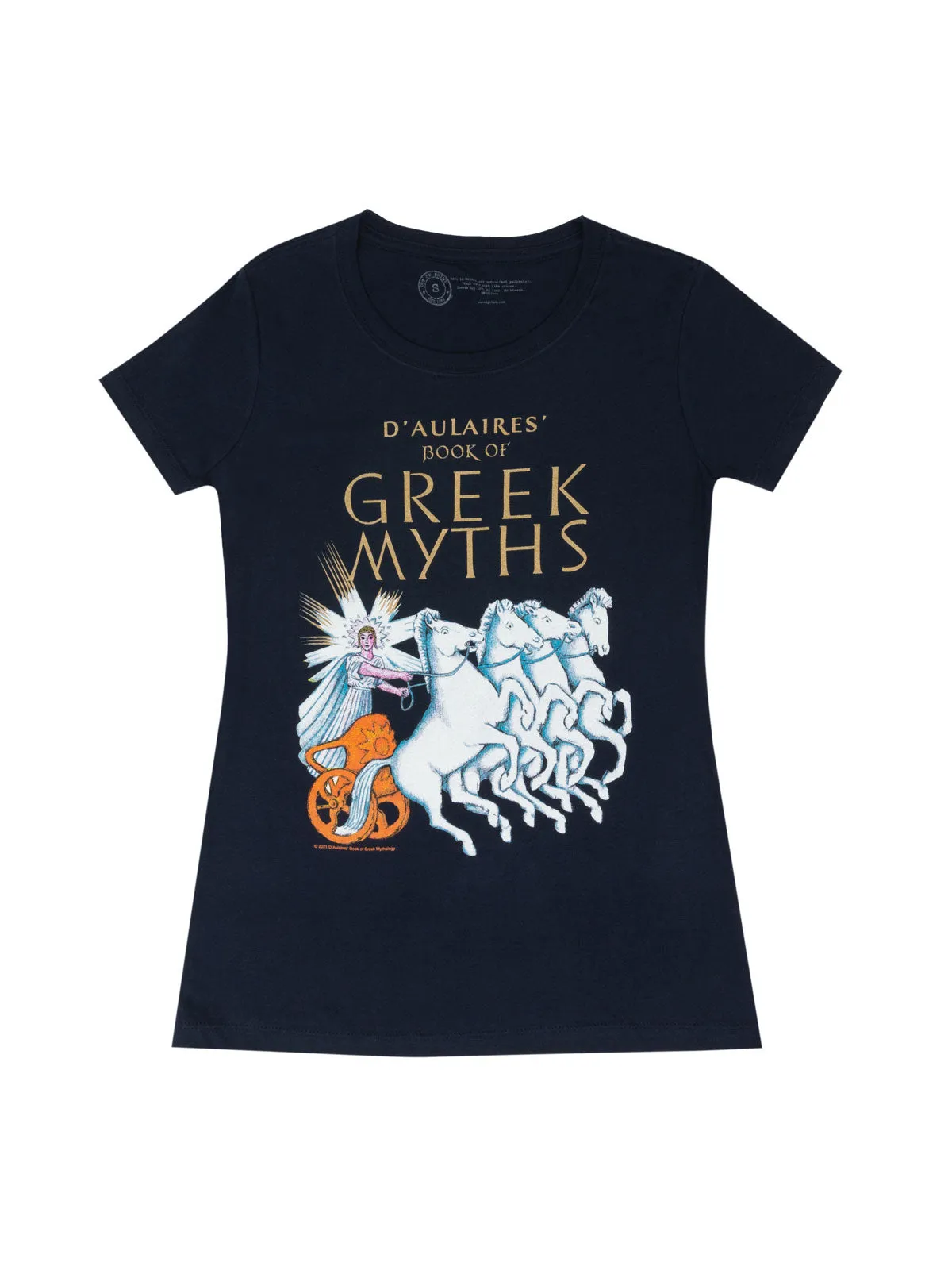 D’Aulaires’ Book of Greek Myths Women's Crew T-Shirt sold by Out of Print
